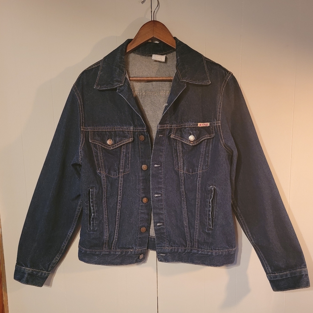 Steel Indigo Blue Jean Jacket